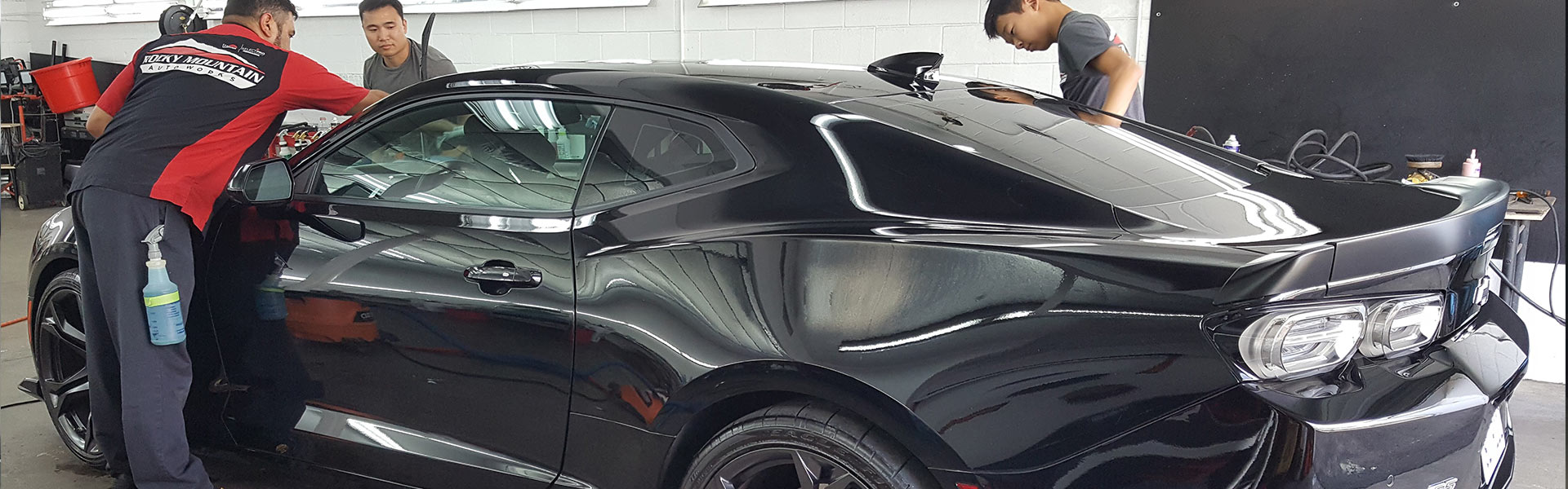Sacramento Detail and smart wash service on Chevy Camaro